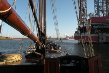 Werft Ijmuiden - schon wieder unterwegs